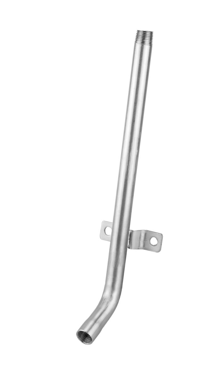 Tubo inox, 380mm, 1/2", hembra, con